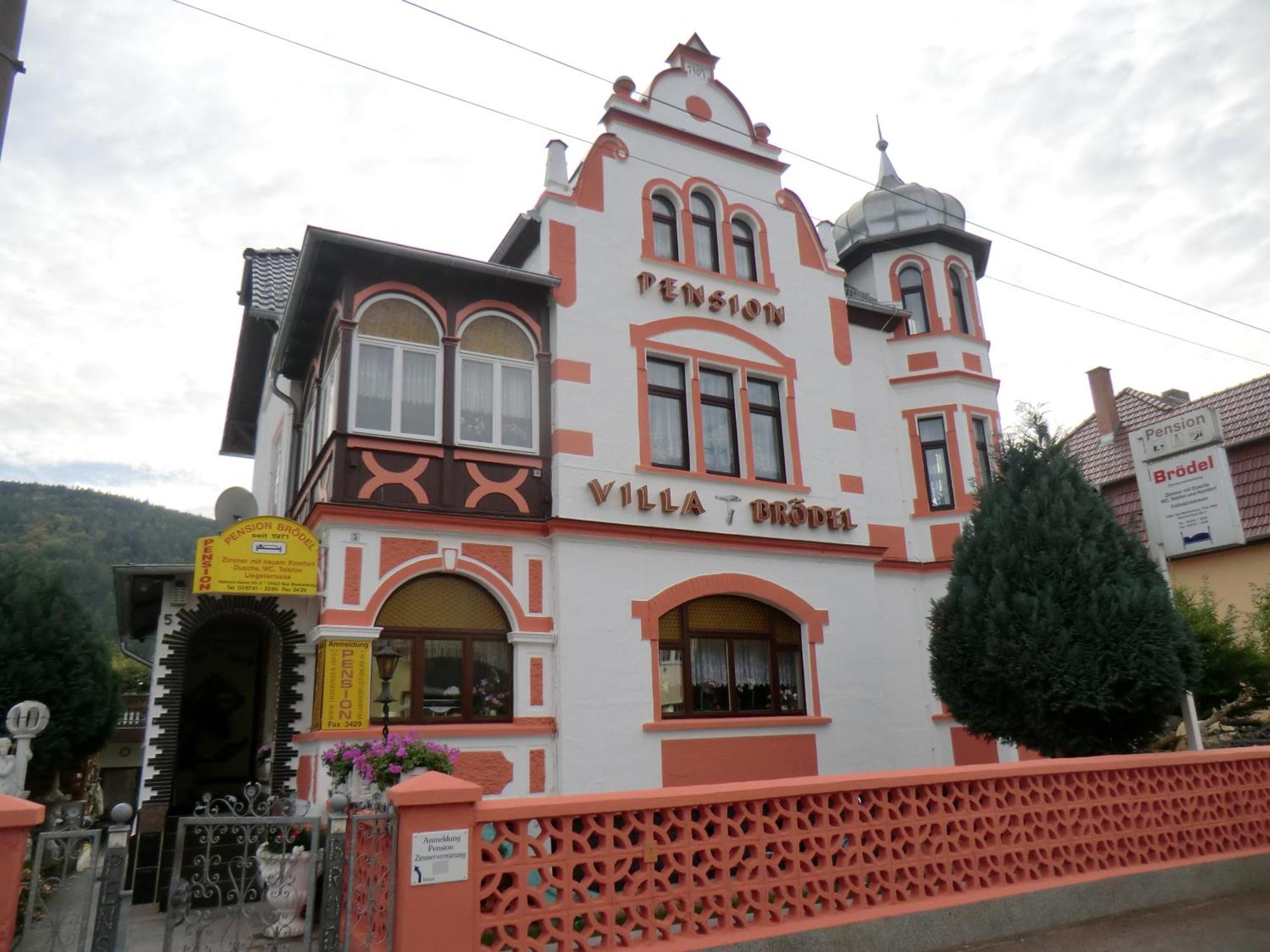 Pension Villa Broedel 巴德布兰肯堡 外观 照片